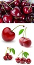 Cherry, fruit, food, red, sweet, cherries, fresh, Kirsche, Obst, Lebensmittel, rot, sÃÂ¼ÃÅ¸, frisch, Royalty Free Stock Photo